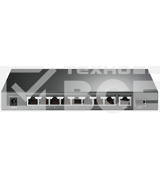 Коммутатор TP-Link TL-SG1210P 10-портовый гигабитный настольный с 8 портами PoE+ SMB