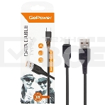 Кабель GoPower GP01T USB (m)-Type-C (m) 1.0м 2.4A ПВХ черный (1/800), фото3