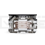 Кулер для процессора ExeGate Wizard EXX400V2-PWM.FRGB серебристый, 120 мм, алюминий/медь, 2400 об/мин, 24 дБ, 4 pin, 140 Вт, 155 мм, фото4