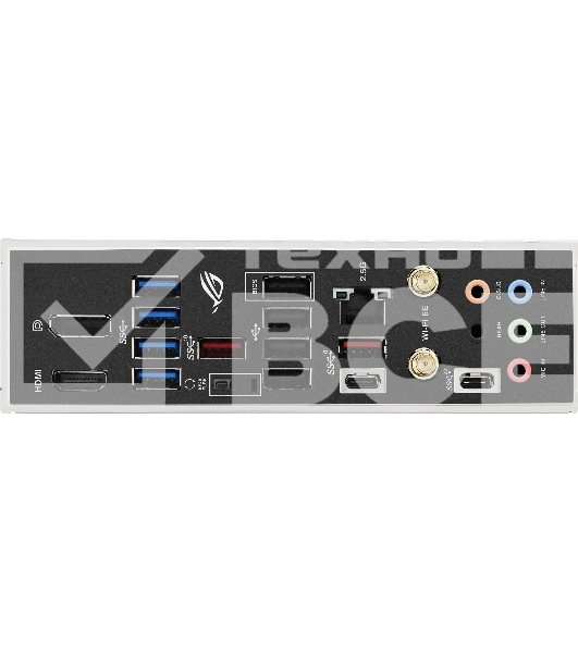 Материнская плата ASUS ROG STRIX B650E-F GAMING WIFI, AM5, AMD B650, 4xDDR5, 4xSATA, 3xM.2, 1xPCI-E 5.0 x16, 1xPCI-E 4.0 x4, 2xPCI-E x1, 1xHDMI, 1xDP, 1x 2.5Gb LAN, 4xUSB-A 2.0, 4xUSB-A 3.2 Gen 1, 2xUSB-A 3.2 Gen 2, 1xUSB-C 3.2 Gen 2, 1xUSB-C 3.2 Gen 2x2,