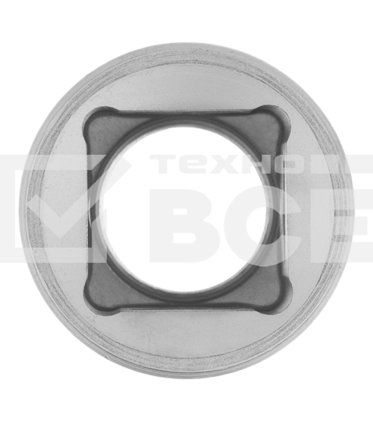Головка торцевая, 13 мм, 6-гранная, CrV, под квадрат 1/2