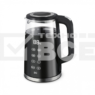 Чайник BQ KT1705P черный.  Мощность, Вт: 2200 Вт, Максимальный объем, л: 1.7 л