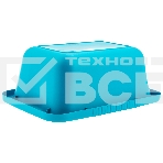 Таз пластмассовый прямоугольный 25 л, бирюзовый, HomePalisad, фото5