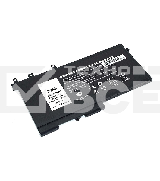 Аккумуляторная батарея для ноутбука Dell E5580 11.4V 3000mAh OEM