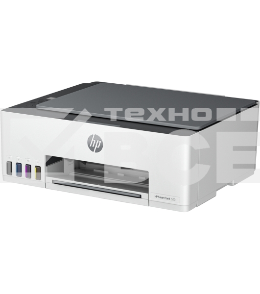 МФУ струйный HP Smart Tank 520 (1F3W2A), A4, цветной, печ. до 12 стр/мин. (ч/б) до 5 стр/мин. (цвет), 1200 x 1200 dpi, USB