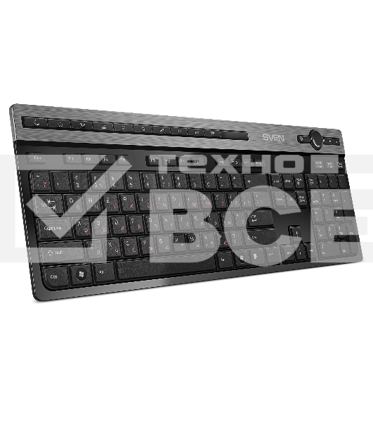 Клавиатура SVEN KB-E5500W беспроводная USB черный