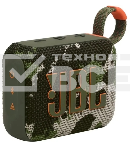 Портативная акустика JBL GO 4, камуфляж