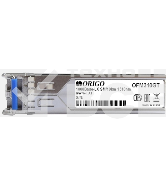 Трансивер Origo OFM310GT, оптич. SM 1Гбит/с Tx:1310нм до 10км