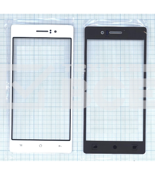 Защитное стекло для OPPO R5 белый
