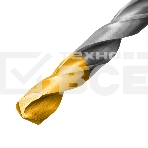 Набор сверл по металлу Denzel 1-10 мм, Р6М5-TiN, Golden Tip, 19 шт 723003, фото6