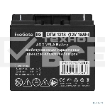 Батарея для ИБП ExeGate DTM 1218 (12V 18Ah, клеммы F3 (болт М5 с гайкой)), фото3