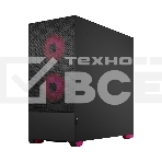 Компьютерный корпус без блока питания Fractal Design Pop Air RGb Magenta Core TG Clear Tint, Midi-Tower, 3x120мм RGb, 2xUSB-A 3.2 ATX, mATX, mITX черный/магента, фото13