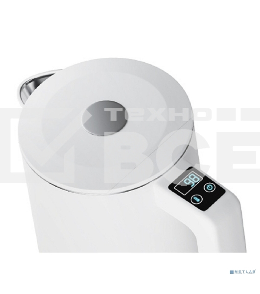 Чайник электрический Redmond SkyKettle KM231S 1.7л, 2200Вт, белый корпус: стекло