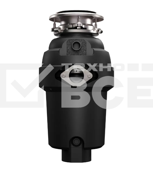 Измельчитель пищевых отходов Kuppersberg WS 550 B, High-Tech, мощность 550 Вт, 3400-3800 об/мин, защита от перегрева, авто выключение, DC мотор, шумоизоляция, уровень шума 70 дБ, черный