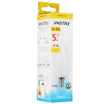 Светодиодная (LED) свеча Smartbuy SBL-C37Tip-05-30K-E14 на ветру матовая 05W/3000/E14, фото4