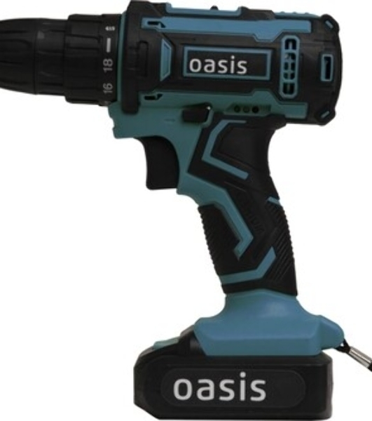 Дрель-шуруповерт Oasis ASB-14S /J/, 14,4 В, 2 Ач, 35 Нм, щеточный