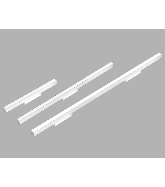 Трековый линейный светильник Ambrella light GL4450 WH белый IP20 10W 3CCT 3000-6000K SMART 48V 120° 304*22*45