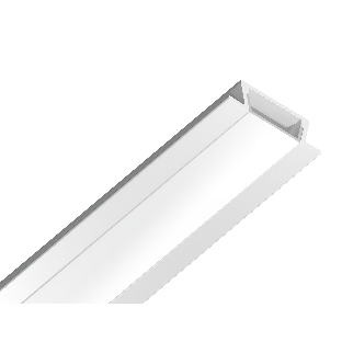 Алюминиевый профиль Ambrella light GP1001WH белый 2000*21.5*6.8