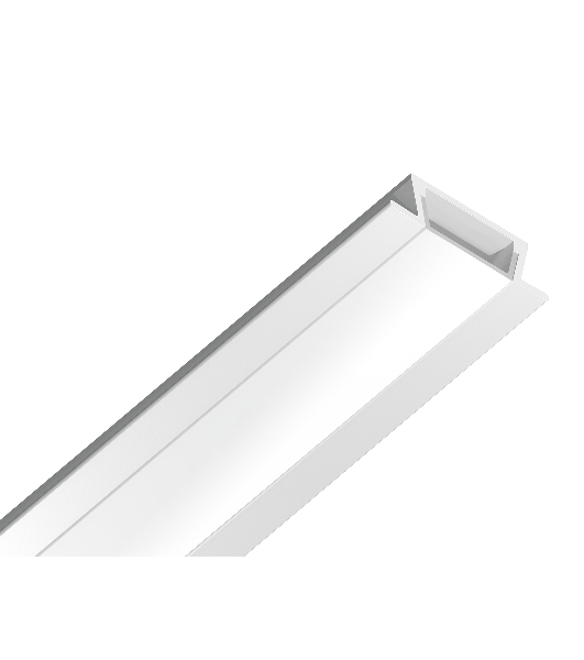 Алюминиевый профиль Ambrella light GP1001WH белый 2000*21.5*6.8