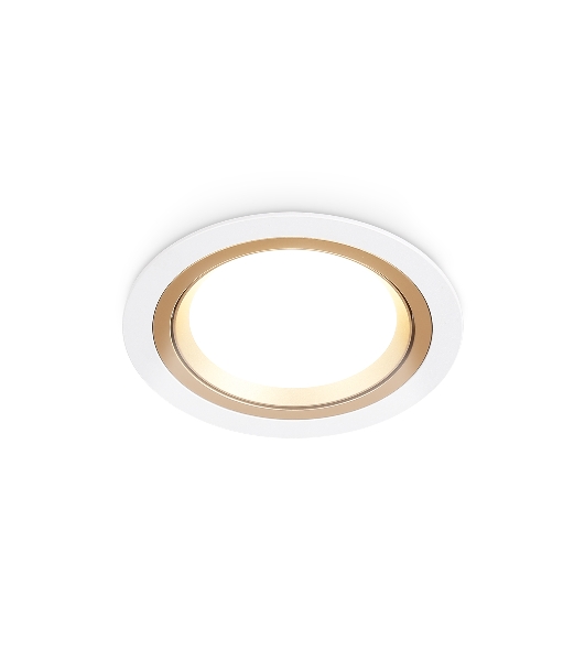 Светильник Ambrella light TN51912 WH/GD белый/золото GX53 max 12W D115*23