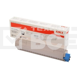 Картридж лазерный Oki C823 7К черный