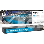 Картридж струйный HP 973X, HP PageWide, голубой, фото4