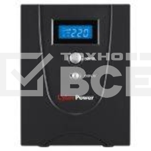 Источник бесперебойного питания CyberPower VALUE2200EILCD black 2200VA/1320W