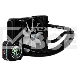 Комплект жидкостного охлаждения Aerocool / Formula Pulse L120 (универсальный, 200W, 10.5-38.5 dB, 600-1800 rpm, 120мм, 4 pin, RGB под