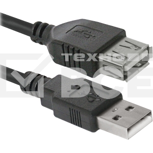 Кабель USB Defender USB02-10 USB2.0 AM-AF, 3.0м