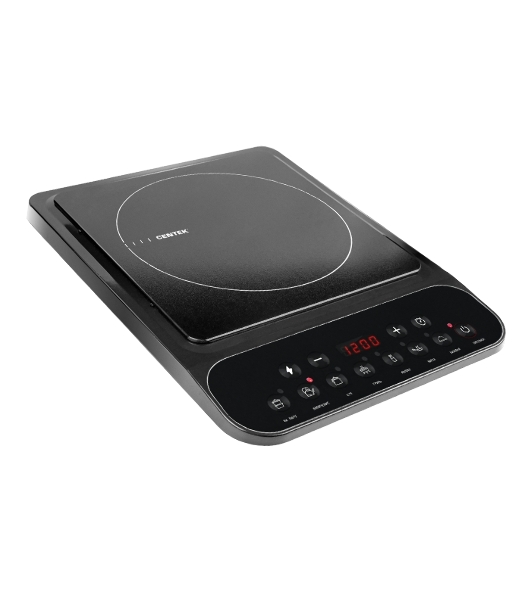 Плита настольная электрическая Centek CT-1517 черный, 2 кВт, индукция, конфорки - 1, стеклокерамика, сенсор