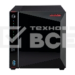 Сетевое хранилище ASUSTOR AS5304T 4-Bay NAS/Media player/Intel Celeron J4105 1.5GHz, up to 2.5 GHz(Quad-Core), 4GB SO-DIMM DDR4, noHDD(HDD,SSD),/2x2,5GbE(LAN)/3xUSB3.2,HDMI/4ip camera license ; 90IX0181-BW3S10, фото6