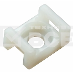 Площадка для крепления стяжки Rexant (ПС-2) 22x16 мм, белая, упаковка 100 шт., фото2