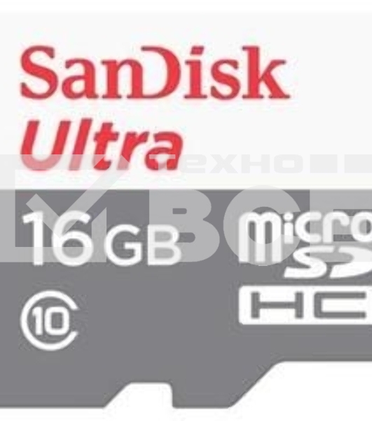 Флеш-накопитель Sandisk Ultra microSDHC 16GB 80MB/s Class 10
