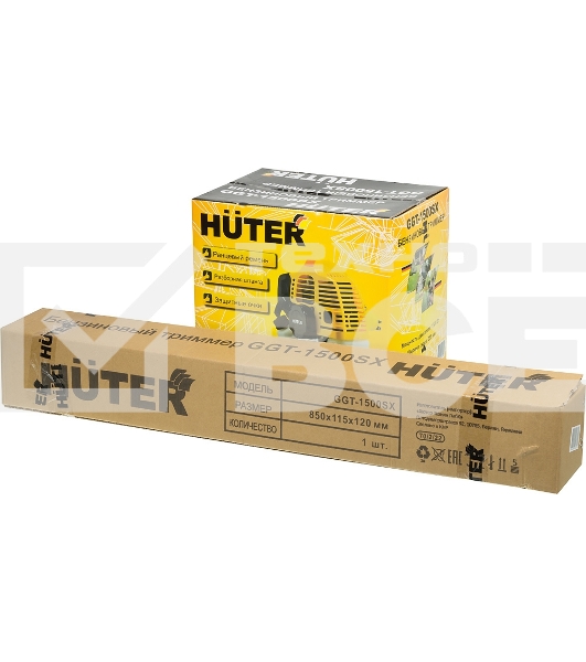Триммер бензиновый Huter GGT-1500SX 1500Вт 2л.с. разбор.штан. реж.эл.:леска/нож