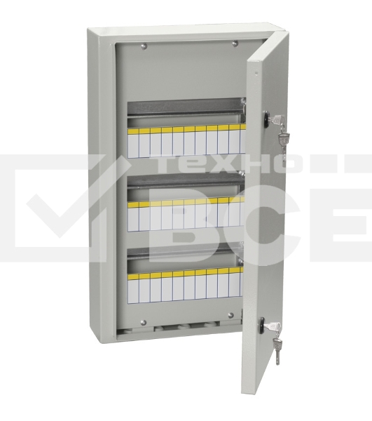 Корпус металлический ЩРн-36з-0 У2 IP54 ИЭК MKM11-N-36-54-Z