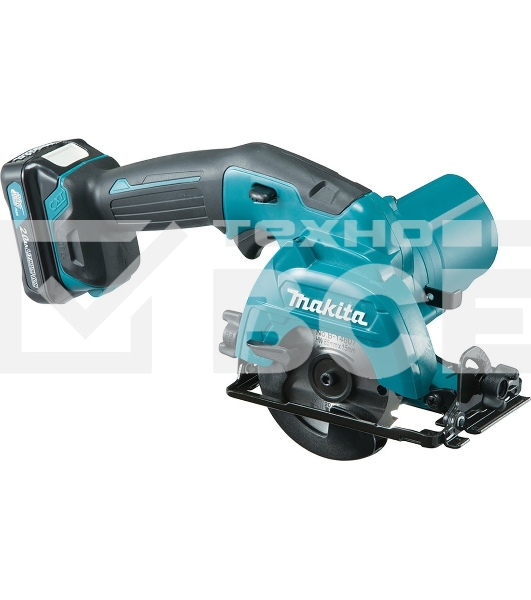 Пила циркулярная MAKITA HS301DWAE10.8В 2х2Ач Li-ion 1500об\м диск-ф85мм рез-25.5мм 1.6кг чем