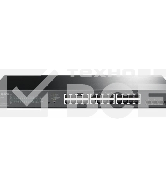 Коммутатор TP-Link TL-SG2428P JetStream гигабитный Smart коммутатор на 24 порта PoE+ и 4 SFP-слота SMB