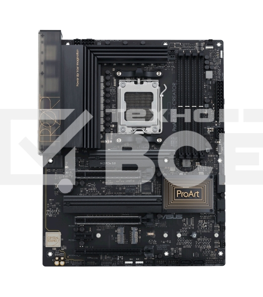 Материнская плата ASUS ProArt B650-CREATOR, AM5, AMD B650, 4xDDR5, 4xSATA, 3xM.2, 1xPCIe 4.0 x16, 1xPCIe 4.0 x8, 1xPCIe 4.0 x4, 1xHDMI, 1xDP, 2x 2.5Gb LAN, 2xUSB-C 3.2 Gen 2, 3xUSB-A 3.2 Gen 2, 2xUSB-A 2.0, 5x3.5 мм, 7.1, ATX