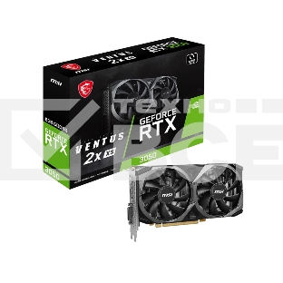 Видеокарта MSI RTX3050 VENTUS 2X XS 8GB GDDR6 128-bit DP HDMI DL-DVI-D 2FAN RTL