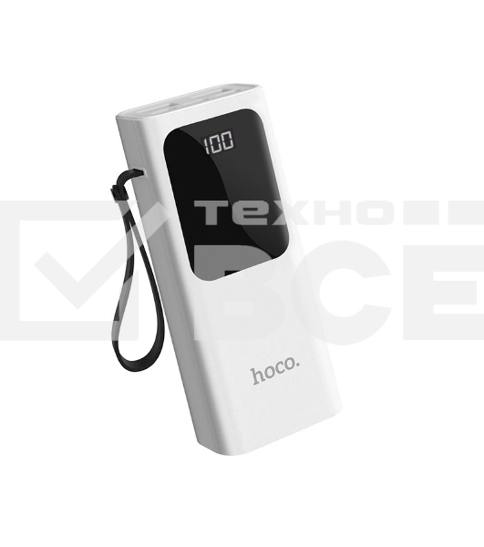 Внешний аккумулятор HOCO J41 Treasure mobile (10000mAh), белый