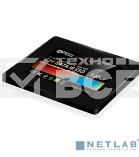 Накопитель SSD Silicon Power Slim S55, 120GB, SATA III, 2.5