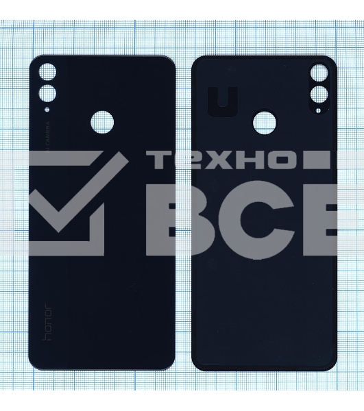 Задняя крышка для Huawei Honor 8X  синяя
