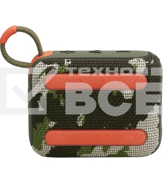 Портативная акустика JBL GO 4, камуфляж