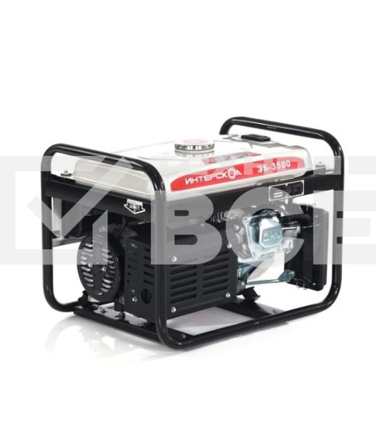 Электрогенератор бензиновый Интерскол ЭБ-3500, 2.8 кВт, 87 дБ, 45 кг