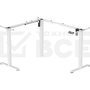Подстолье Cactus CS-EDXLF-WT каркас белый