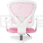 Кресло детское Бюрократ BUROKIDS 3 розовый Velvet 36, крестов. пластик, фото11