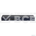 Неуправляемый 16-портовый коммутатор Dahua DH-SF1016 16xRJ45 100Mb, коммутация 3.2 Гбит/с, MAC-таблица 8К, металл, фото5