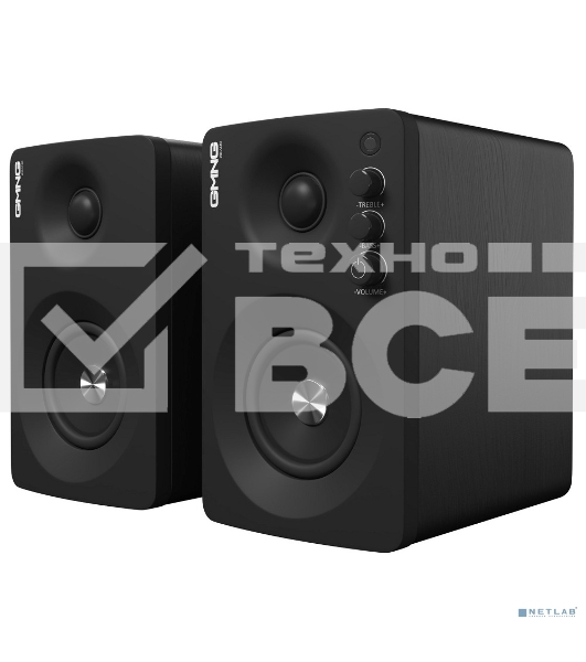 Акустическая система GMNG OK-700 2.0 черный 60Вт BT