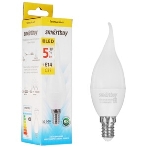 Светодиодная (LED) свеча Smartbuy SBL-C37Tip-05-30K-E14 на ветру матовая 05W/3000/E14, фото3