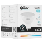 Лампа светодиодная Gauss Elementary MR16 9Вт цок.: GU5.3 спот 220B 4100K св. свеч. белый нейт. MR16 (упак.: 10 шт), фото8